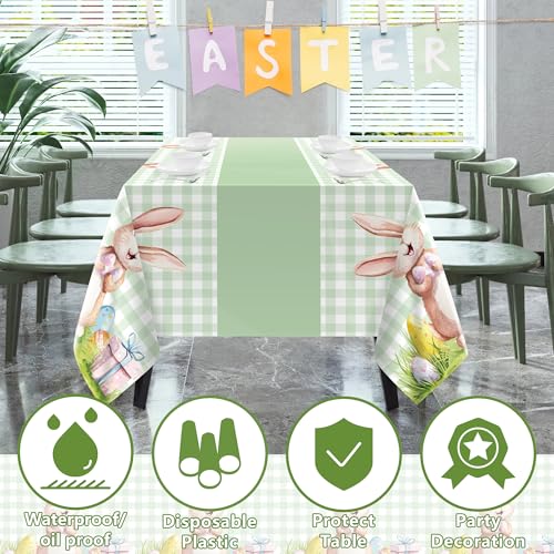 2 Pack Easter Decorations (Green and Yellow)