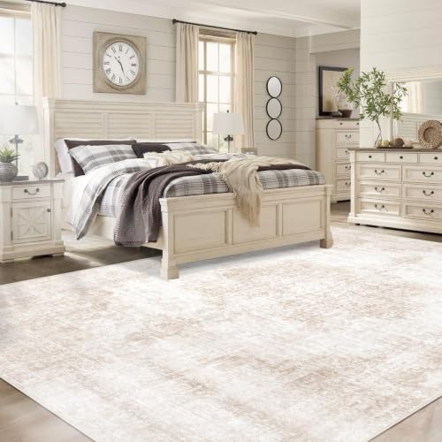 Area Rugs 8x10 Vintage Rug (Beige/Brown / 8' X 10' (Rectangular))