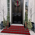 Christmas Plaid Outdoor Rug (2'4" x 3'7" (Rectangular) / Christmas Plaid)