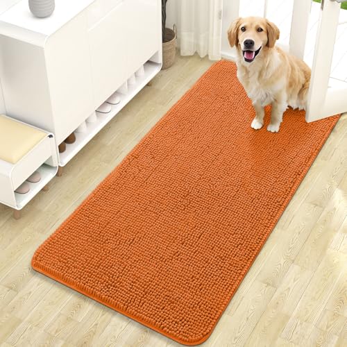 Dog Door Mat for Muddy Paws 47x24 (Clay / 47" X 24")