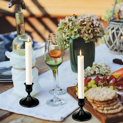 Black Candle Holder Taper Candle Holders (Black)