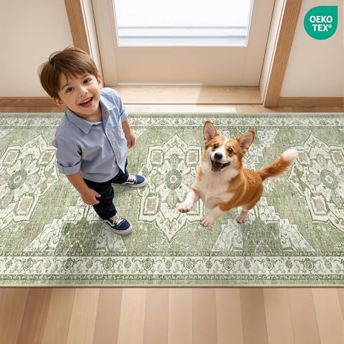 Runner Rug 2x6 (Light Green / 2' x 6' (Runner))