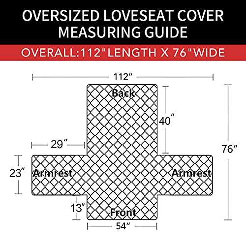 Reversible Couch Cover (Chocolate/Chocolate / Medium-XL Loveseat)