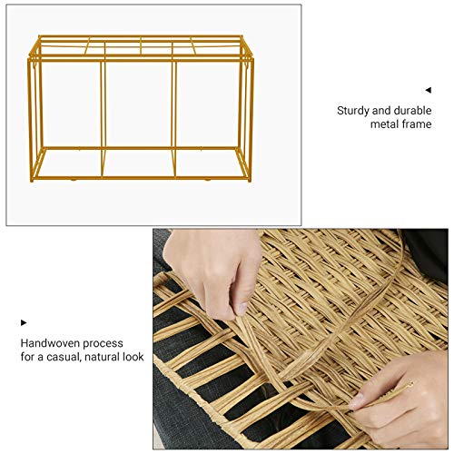 Woven Storage Basket with Lid (160 L / Natural)