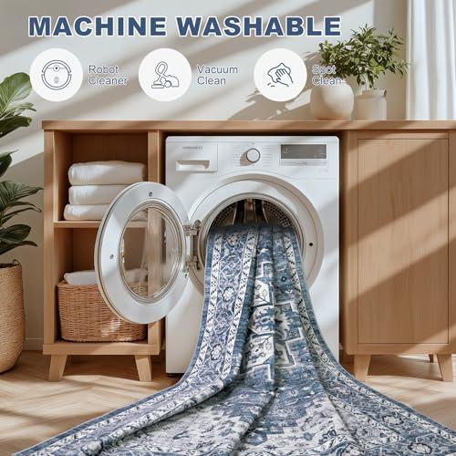 9x12 Area Rugs Living Room (Blue / 9' x 12' (Rectangular))
