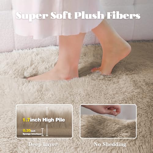 6x9 Area Rug for Living Room (Camel / 6' x 9' (Rectangular))