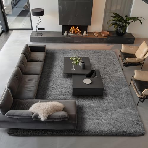Area Rugs 9x12 Living Room (1- Grey / 9' x 12' (Rectangular))