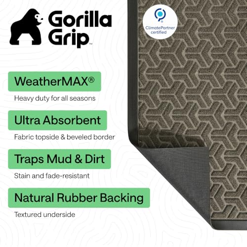 WeatherMAX Door Mat (Slate Geometric / 47" x 35")