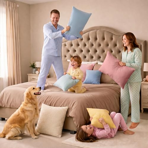 14x14 Pillow Inserts (White / 14x14 Inch)