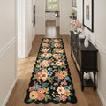 2x10 Runner Rug for Hallway (Black (Big) / 2' x 10' (Rectangular))
