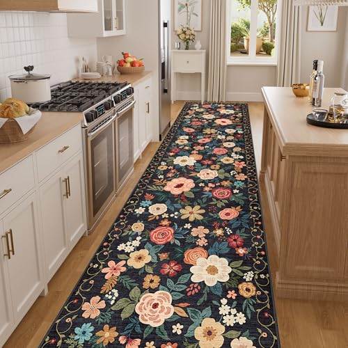 2x14 Runner Rug (Black / 2' x 14' (Rectangular))