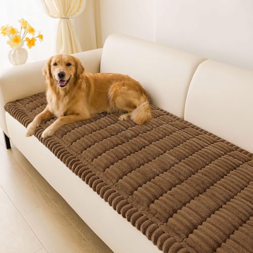 Couch Cover for Dogs (Brown / 27.6"x82.7")