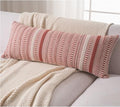 Boho Lumbar Pillow Covers 14x36 Long (Rust / 36" x 14" (Pack of 1))