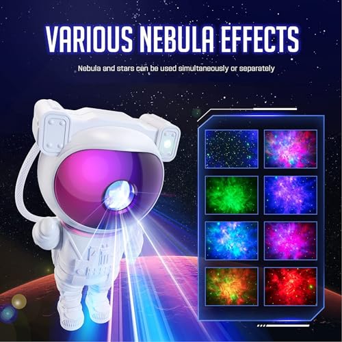 Colorful Astronaut Galaxy Projector (Neon)