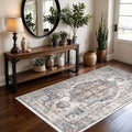 Washable 3x5 Kitchen Area Rugs (3' x 5' (Rectangular) / Brick)