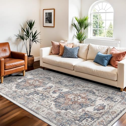 Washable 3x7 Hallway Runner Rug (3' x 7' (Rectangular) / Brick)