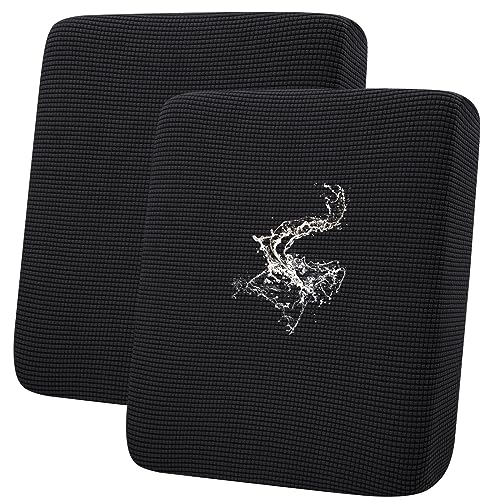 Waterproof Couch Cushion Covers for Pets (Black / 2PCS)