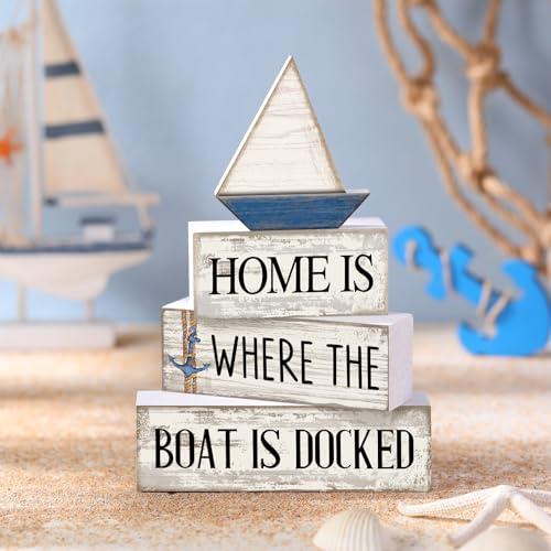 4 Pcs Farmhouse Table Decoration (Home Boat)