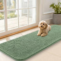 Dog Door Mat for Muddy Paws 59x20 (Olive Green / 59" X 20")