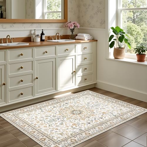 2x3 Area Rugs Living Room (Beige / 2' x 3' (Rectangular))