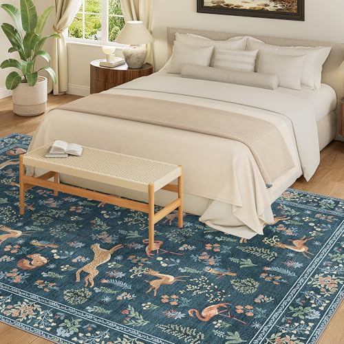 8x10 Area Rugs (Blue (Animal) / 8' x 10' (Rectangular))