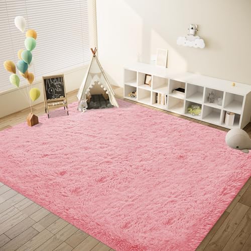 6x9 Area Rug for Living Room (Pink / 6' x 9' (Rectangular))