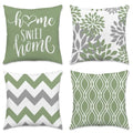 Throw Pillow Covers 18x18 (Sage Green / 18" x 18" (Pack of 4))