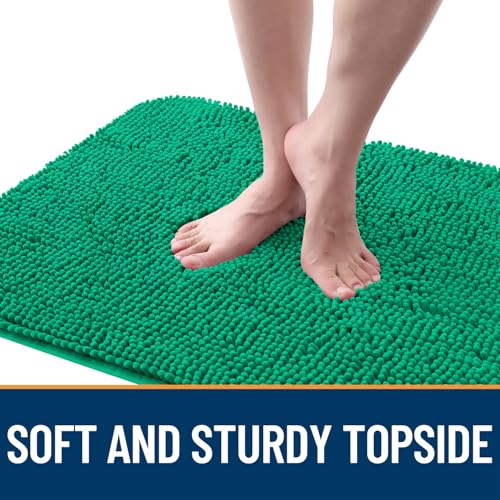 Dog Door Mat for Muddy Paws 30x20 (Emerald Green / 30" X 20")