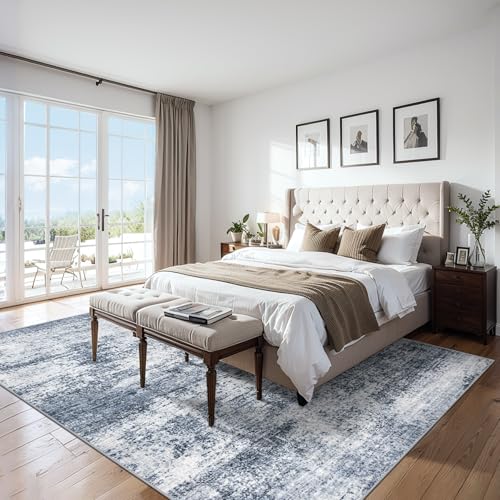 10x12 Area Rug Living Room (Grey Blue / 10' x 12' (Rectangular))