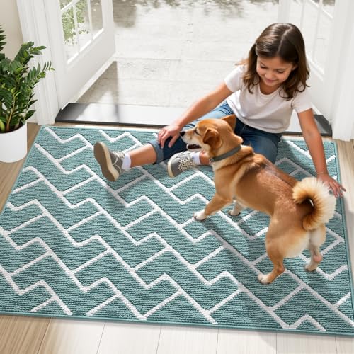Front Door Mat 36x24 (Sage Green / 36" X 24")