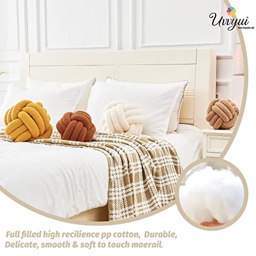 Knot Pillow Ball (Ivory / Large (Pack of 1))