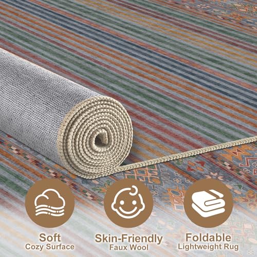 6X9 Area Rugs Living Room (Multi Color 01 / 6' X 9' (Rectangular))