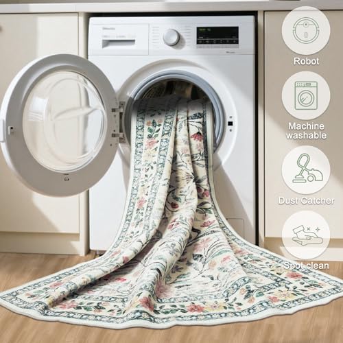 8x10 Area Rug Living Room (Green/Beige / 8' x 10' (Rectangular))