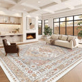 12x15 Area Rugs for Living Room (Orange / 12' x 15' (Rectangular))
