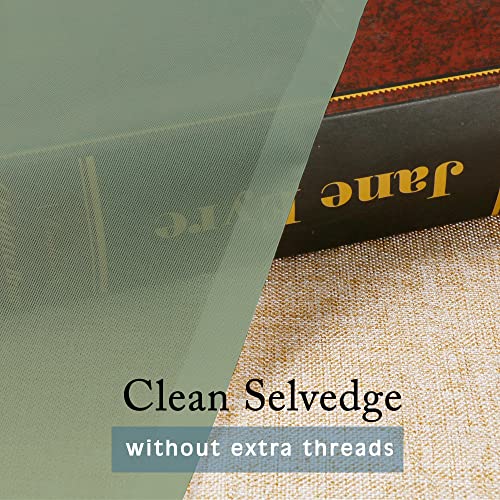 Sheer Curtains Sage Green (Sage Green / 42"W x 45"L (Pack of 2))