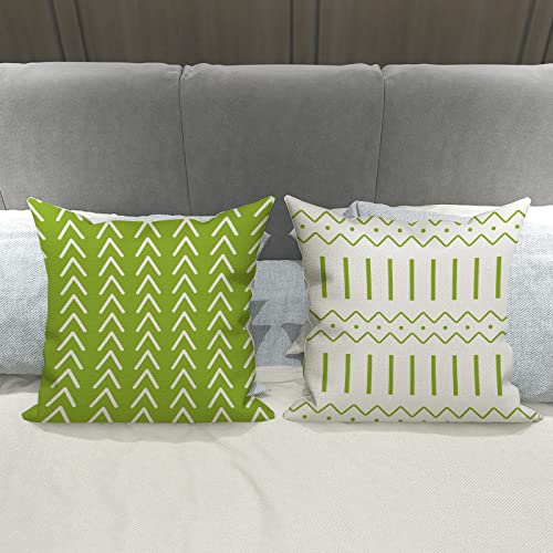 Pillow Covers 20x20 Set of 4 (Sage Green / 20" x 20" (Pack of 4))