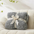 Super Soft & Reversible Heather Black Throw (Heather Black / Twin (60"x80"))