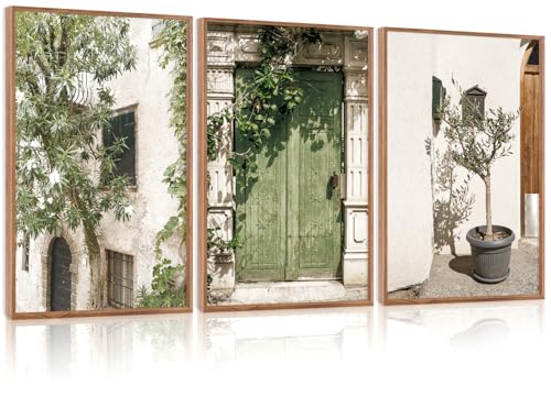 Vintage Italy City Landscape Wall Art (Italy / 16"L x 24"W)