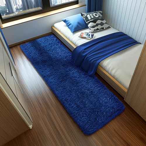 Blue Runner Rug for Hallway (6- Blue / 2' x 6' (Rectangular))