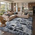 9x12 Ft Extra Large Shag Rugs for Living Room (Ca Blue 5sm12 / 9' X 12' (Rectangular))