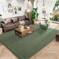 Sage Green Area Rugs for Bedroom Living Room (5' x 8' (Rectangular) / Sage Green)