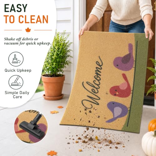 Front Door Mat 59x34 (Brown / 59" X 34")