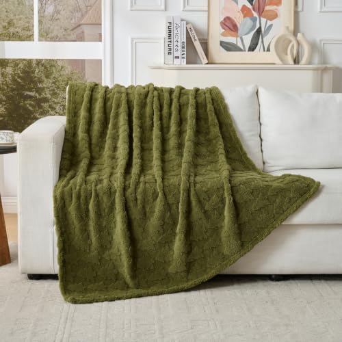 Christmas Tree Throw Blanket 50x60 Inches (Xmas Tree-green / Throw(50x60))