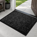 Super Absorbent Front Door Mat (Anthracite Black / 3' x 4' (Rectangular))