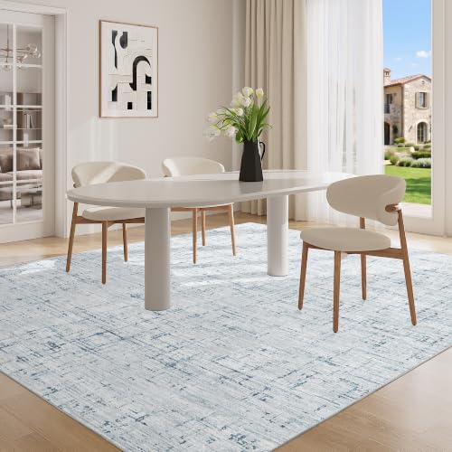 5x7 Area Rug for Living Room (Light Blue / 5' x 7' (Rectangular))