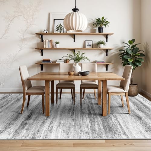 6x9 Area Rug for Living Room (Grey / 6' x 9' (Rectangular))