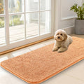 Dog Door Mat for Muddy Paws 47x20 (Orange / 47" X 20")