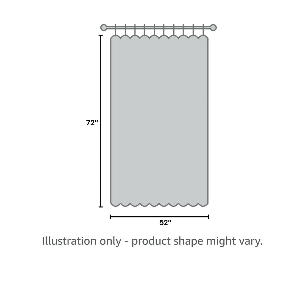 Blackout Curtains for Bedroom (Khaki / 52"W x 72"L (Pack of 2))
