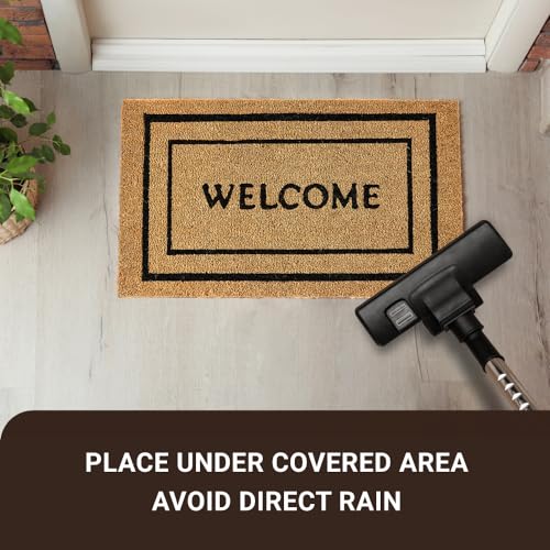 Coco Coir Door Mat with Heavy Duty Backing (Double Box)