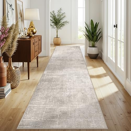 HAOYUNLAI 3x12 Hallways Runner Rugs (3' x 12' (Rectangular) / Beige/Cream)